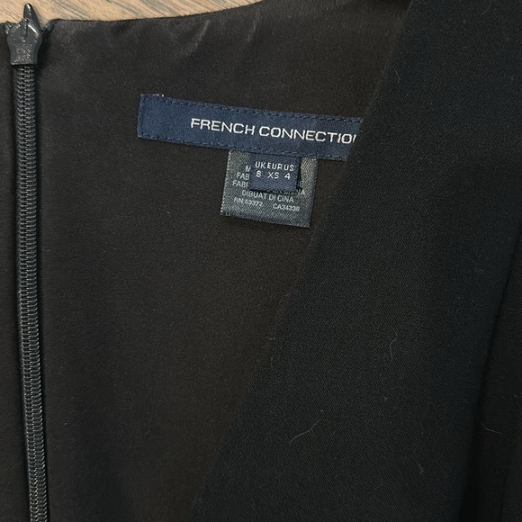 French Connection Whisper Dress (Black) - Picture 3 of 7